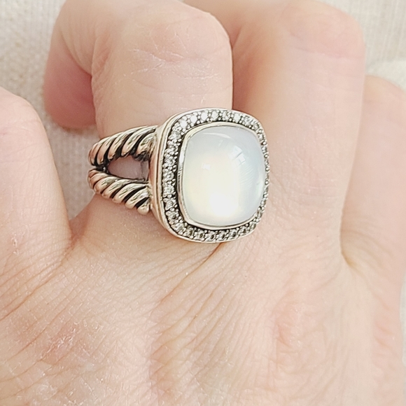 David Yurman Albion 14mm Moon Quartz (Moonstone) D - Picture 15 of 15